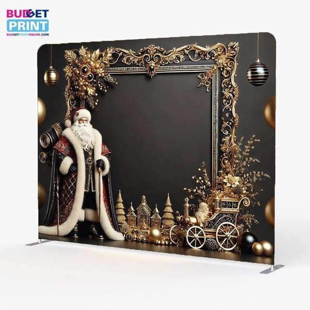 Christmas Backdrop 8 ft x 10 ft – Brand New