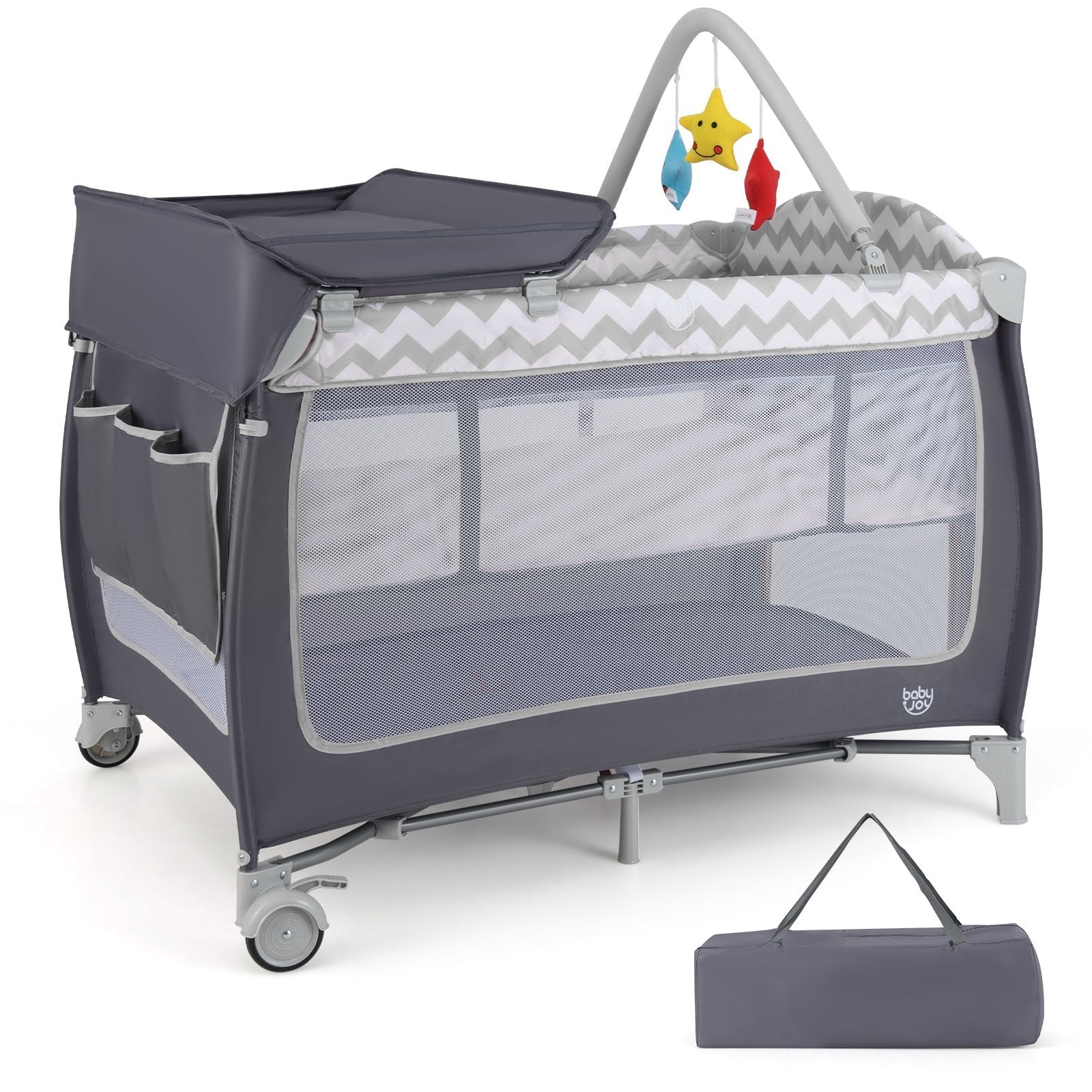 BABY JOY 4 in 1 Pack and Play – Like New
