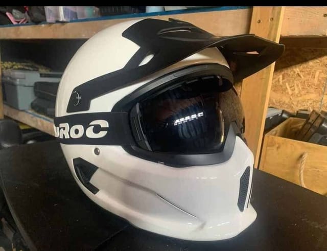 Ruroc Berserker Motorcycle Ski / Snowmobile Helmet Large