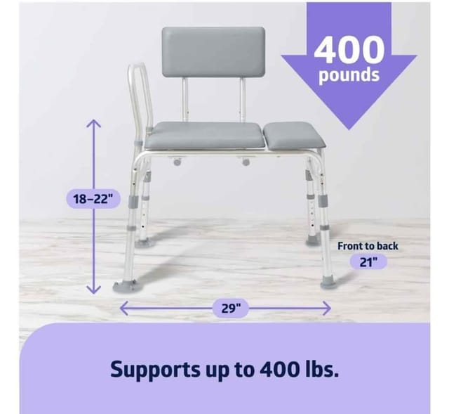 Padded Transfer Bench