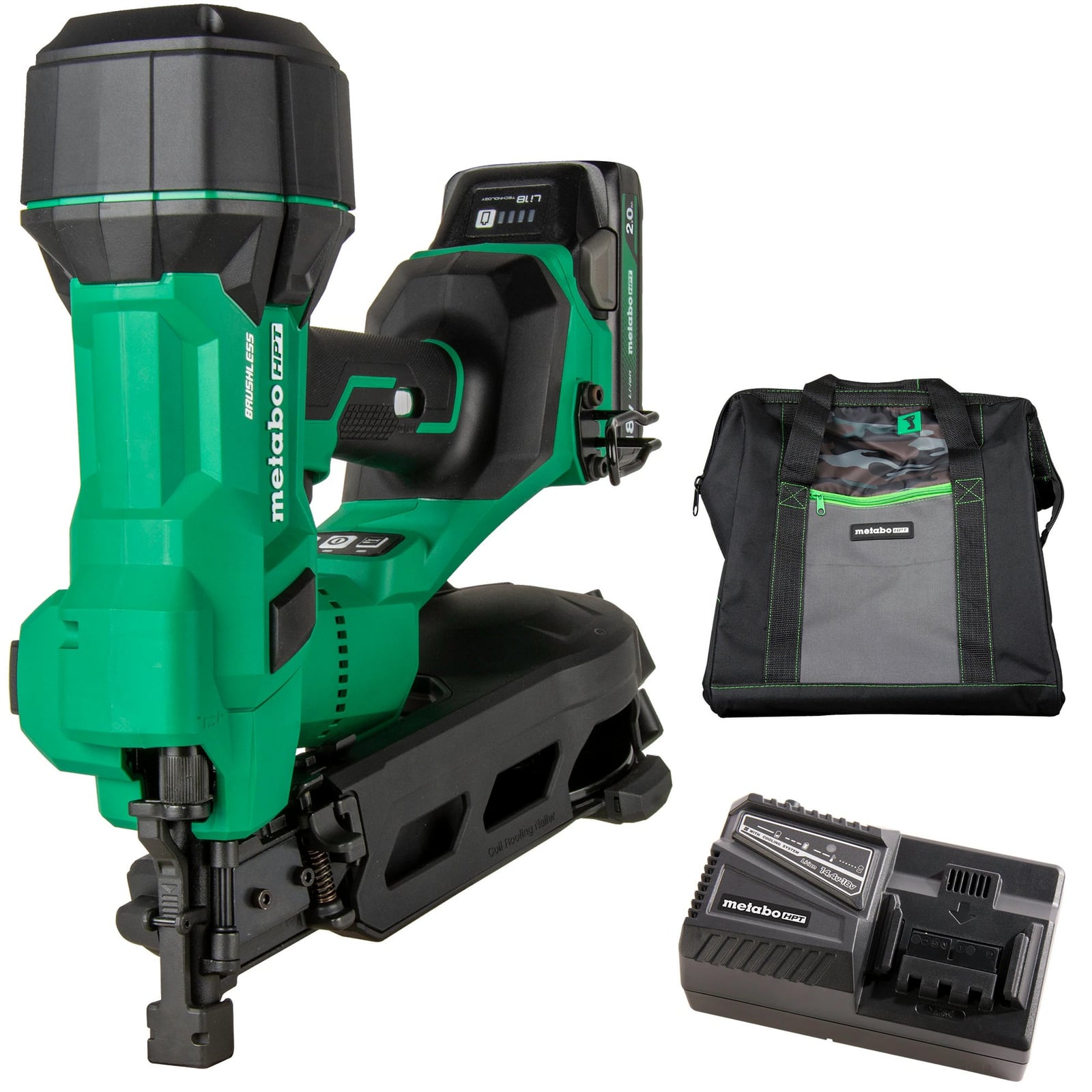 15-Degree Coil Cordless Roofing Nailer – Used – Good
